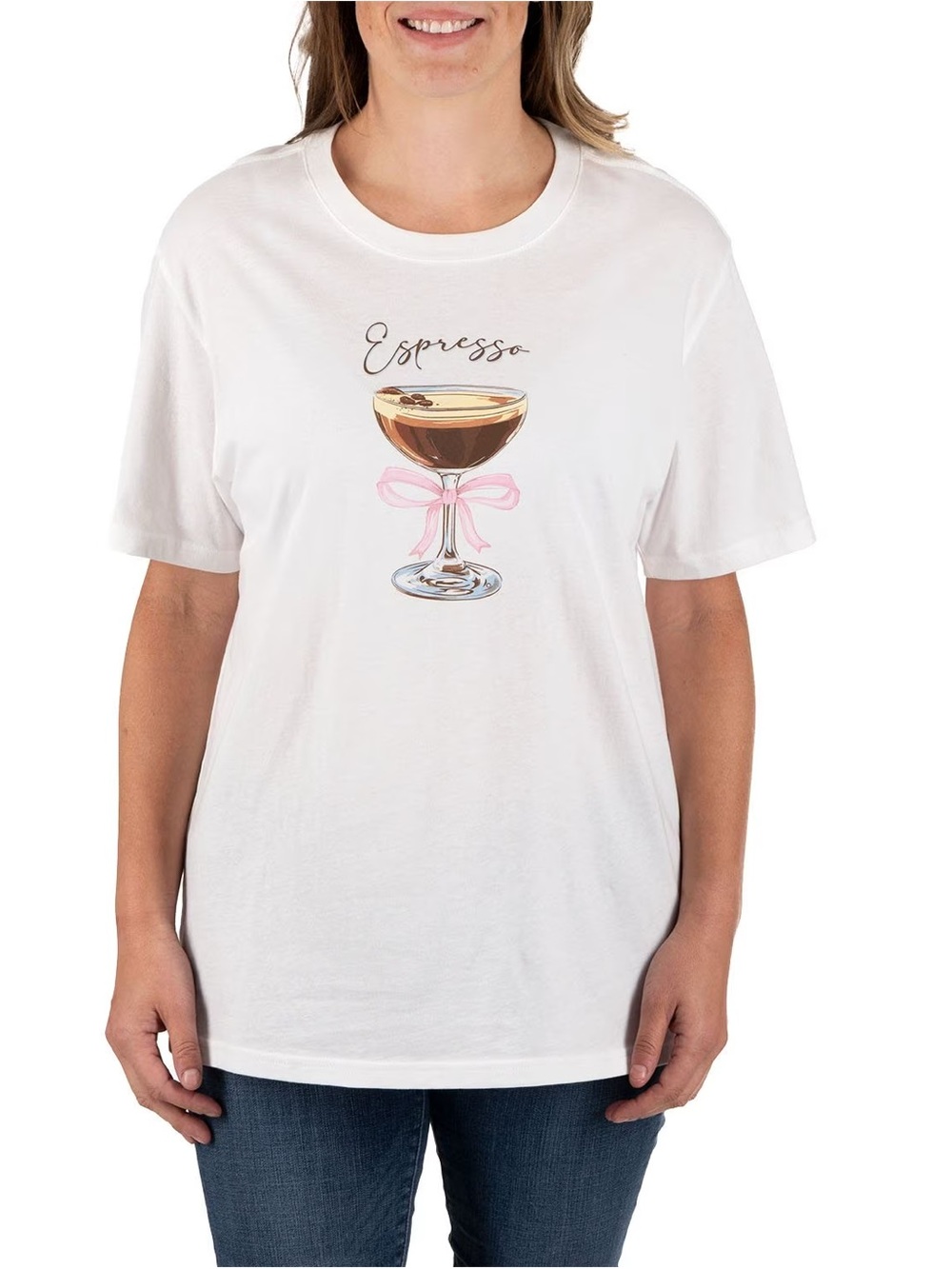 New State of Mine Espresso Graphic Crewneck Tee